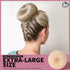 Teenitor Hair Bun Shaper Set with 20pcs Extra-large, Large, Medium, Small Doughnuts Ring Stylers, Blonde Bobby Pins