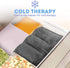 Weighted Microwavable Heating Pad - FSA HSA Approved, Soft Plush Cover with Natural Flaxseed (Small, Grey)