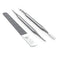 Ingrown Toenail Treatment Tools - Stainless Steel Nail Care Kit - Podiatry Tools for Pedicure & Removal
