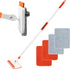 Qaestfy Wall & Baseboard Cleaner Mop Tool with 49'' Long Handle for Cleaning Window, Floor, Skirting Board