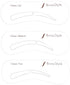 SORMÉ Smudge Proof Long Lasting Eyebrow Powder for Women - Dark Smoke, Brush & 3 Shaping Stencils