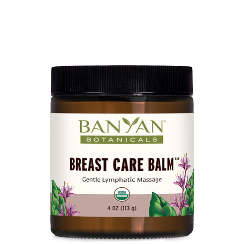 Banyan Botanicals Breast Care Balm – Organic Herbal Salve with Tulsi & Palmarosa for Lymph Massage & Breast Health (4