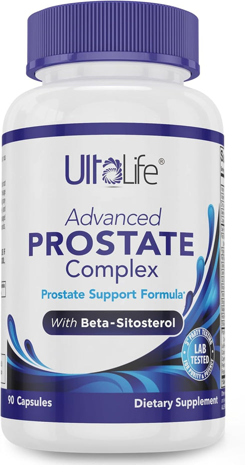 Advanced Saw Palmetto Prostate Supplement for Men, 90 Capsules for Urinary Comfort & Prostate Health
