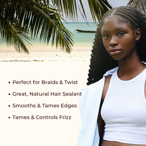 Sunny Isle Lavender Jamaican Black Castor Oil Pure Butter, 4oz, Stimulates Hair Growth, Effective Moisturizer