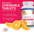 Zahler Junior C Advanced Chewable Vitamin C for Kids, Immune Support in Delicious Orange Flavor, 90 Count