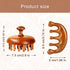 HX YUEGOUHUI 5 Wooden Trigger Point Massage Tool, Wood Spider Shape Legs Massager for Women Men Neck Shoulder Back
