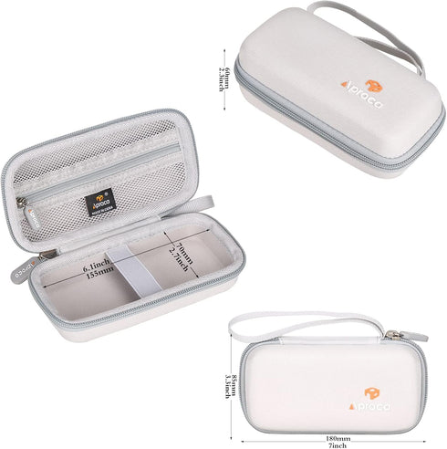 Aproca Hard Travel Storage Case for SYNHOPE Mini Cordless Water Flosser, Oral Irrigator