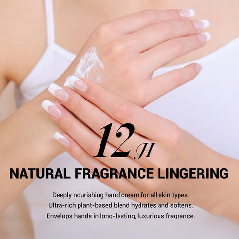 spa luxetique Hand Cream Set Gift for Women, Mini Travel Size Scented Hand Lotion with Aloe
