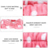 LADES Adjustable Soft Skincare Headband, Comfortable & Stretchy Fabric, Cute Patterns for Makeup