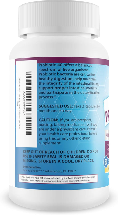 Probiotic Pro Gut Vita - Gut Health Support Probiotic & Vitamin Formula, Promote Healthy Digestion & Nutrient Absorption