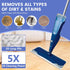 NXPPYY 60 Pack 15-18 inch Disposable Microfiber Cleaning Pads for Bona Mop | Heavy-Duty Replacement Pads Compatible