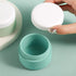 Travel Containers for Toiletries, 2oz Silicone Cream Jars BPA Free, TSA Approved Leak-proof Travel Essentials (4 Pack)