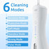 Water Flosser - Cordless Portable Oral Irrigator with 6 Modes, IPX7 Waterproof for Dental Care at Home