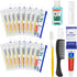 Personal Hygiene Kit Bulk Pack of 30,Yellow Basic Travel Toiletry Set Disposable