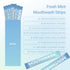 OUSTANE 15ml Packets, (20) Travel Size Fresh Mint Mouthwash, Alcohol-Free, Portable Long-Lasting Freshness