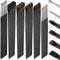 30 Pcs Eyeliner Brush Set, Gel Angled Eye Liner Brush, Fine Flat Slanted Eyebrow Brushes for Women Girls