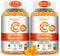Vemluta 2 Pack Liposomal Vitamin C 2000mg Gummies Complex Rose Hips with D3
