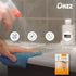 Dazz Bathroom Cleaner Starter Kit, 1 Reusable Spray Bottle & 2 Refills, Eco-Friendly, Non-Toxic, Safe for Kids & Pets