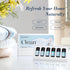 Set, 6x10mL JCLOUD Essential Oils for Laundry, Clean Scent Fragrance Oils Use with Wool Dryer Balls - Fresh Linen, Soft