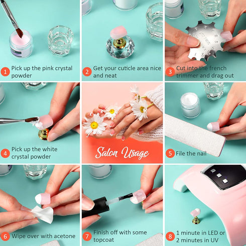 Maitys 3 Pieces French Nail Trimmer Smile Line Cutter Edge Trimmer, Stainless Steel French Tip Cutters Manicure DIY