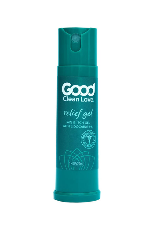 Good Clean Love Vaginal Pain & Itch Relief Gel with 4% Lidocaine, Fast-Acting Feminine Care for Pain, Itch, and