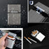 nescope Closure,20 (2 Pack,85mm, Cigarette Case Brushed Metal Cigarette Case with Magnetic Switch Flip Capacity Rose