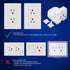 ProofVision 1000 7000 IPX7 2 Electric Toothbrush Wall Charger for US Socket for Philips to Series | Portable Philips