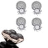 Shaver Replacement Blades for Skull Shaver Pitbull Gold PRO, 1 Set of Replacement Heads