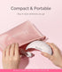 Melodysusie Mini LED UV Nail Lamp, Pocket-Sized, 2 Timers, for Handheld & Desktop Use, P-art04