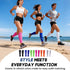 Lycheers Calf Compression Sleeve for Women & Men - Footless Compression Socks - Running, Cycling and Travel Essentials