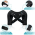 Double Shoulder Brace - Adjustable Support for Women & Men with Shoulder Pain Relief, X-Large