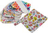 ReUseLife 12 8 inch Pieces Cloth Menstrual Pads,Reusable Sanitary Pads,Size Panty Liner,Unscented