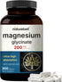 Magnesium Glycinate 200mg with Valerian Root, 300 Capsules, Non-GMO, Gluten Free Supplement