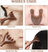 Xyembu 2 Pack 5-Claw Wooden Scalp Massager Head Wood Scalp Massage Tool Sandalwood Heads Wooden Brush Gua Sha