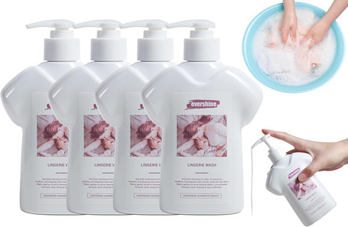 Lingerie Detergent - Double Concentrated, Lady Scented, Delicate Cleaning Liquid, 10.14 Fl Oz (4, Vanilla)