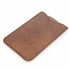 Sandalwood Beard Comb with Case, Men's Wooden Pocket Comb for Beards, Mustaches, and Hair, Brown Skull Design
