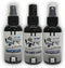 Smokers Odor Eliminating Spray, Completely Removes Smoke Odors, Three 4 oz Bottles, Bamboo Teak, Sky Blue