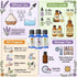 Hikona Heka Set 100% 1 oz 3-Pack Essential Oils for Diffusers Lavender, Palmarosa & Niaouli, Pure Undiluted Essential