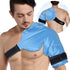 REVIX XL Shoulder Ice Pack for Rotator Cuff, Reusable Gel Cold Wrap for Shoulder Injuries & Surgery