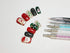 AIMEILI Nail Art Brushes Set, Dual-ended Nail Art Liner Brush Pen for Gel Polish Painting Tools