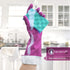 Playtex Living Medium Reusable Rubber Cleaning Gloves (4 Pairs), Premium Protection