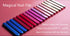 Premium Glass Nail File with Case, Crystal Diamond Salon Nail Buffer for Natural and Acrylic Nails, Pink