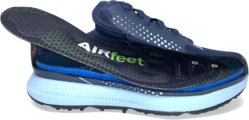 O2, Dynamic Active Arch Support, AIRfeet Relief Shoe Insoles Relieve Plantar Fasciitis, Leg Fatigue, Flat Feet