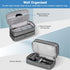 SITHON Travel Case for Shark FlexStyle/SpeedStyle Styler, Double-Layer Water Resistant Storage Organizer Bag, Grey