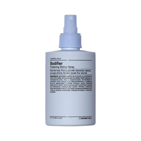 J Beverly Hills Blue Bodifier Thickening Spray, 8 Oz, Vitamin B5 for Fine Hair