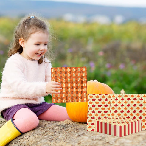 HAKOTI 40Pcs Fall Napkins, Fall Maple Leaves Fall Paper Napkins Disposable Fall Party Decorations Napkins