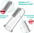 Baby Toothbrush Set, 6 Pcs Soft Silicone Finger Toothbrush for Newborns, 0-6 Months, 6-12 Months with Boxes