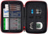 Eva Hard Protective Bag, Travel Case Organizer for Diabetic Supplies, Diabetes Testing Kit, Black