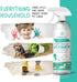 Hydrogen Peroxide All Purpose Cleaning Spray, Non-Toxic Multipurpose Home Cleaner, 3 Pack for Kitchen and Bathroom
