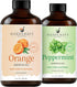 Handcraft Blends Sweet Citrus Mint Set: Peppermint and Orange Essential Oils (2